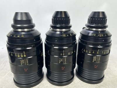 Cooke Anamorphic / I T2.3 Pl Objektiv Set - 50 75 100mm