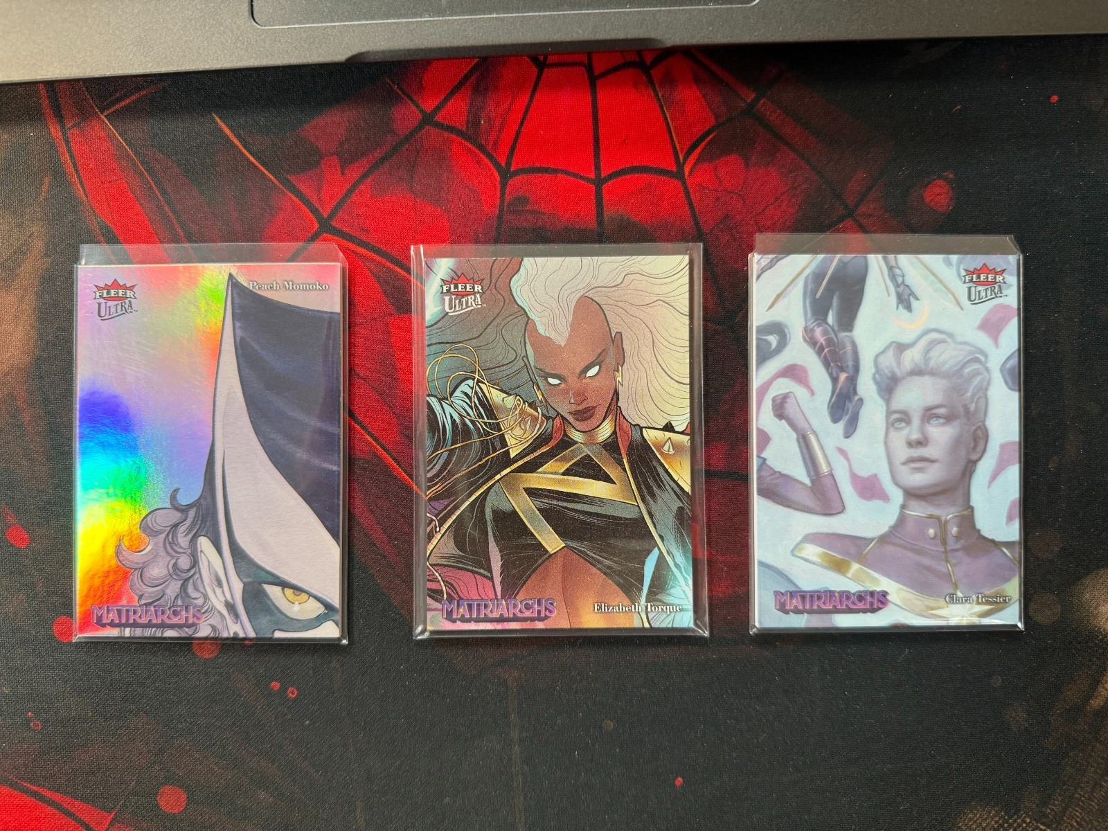 Lot of 3 2024 Fleer Ultra Matriarchs Of Marvel Justyna Dura 2, 9, 14