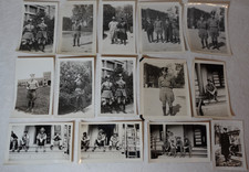 Soldiers Men Uniforms Possible Military Academy Vintage Photo Lot - 14 Pictures