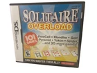 Solitaire Overload  (Nintendo DS, 2007) W/ MANUAL