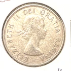 Canada 1953 with with straps 50 cents KM 53 XF