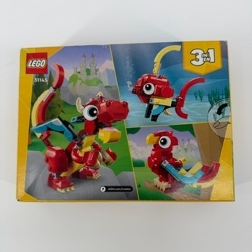 LEGO Creator 3-in-1 Red Dragon 31145 Building Set 149 Pieces New Sealed Box