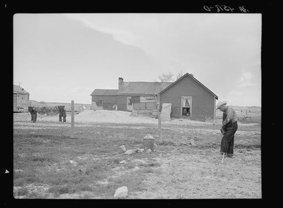 Pennington County South Dakota Farmer House Removal 1936 Migration Area