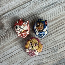 Set 3 Jibbitz Original Crocs Paw Patrol