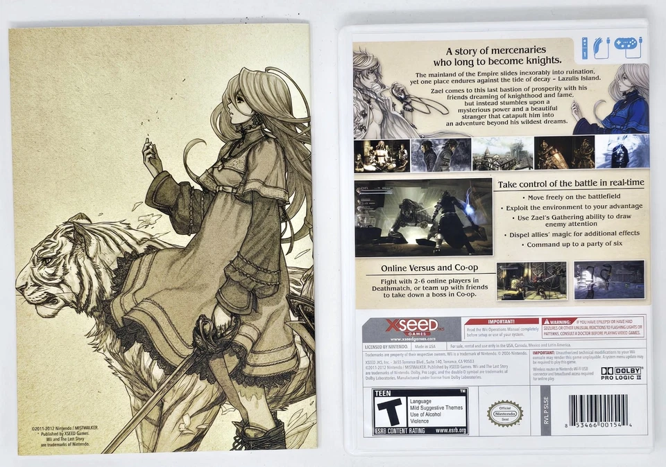 The Last Story Special Limited Edition (2012) Nintendo Wii (Including Art Book) - Image 4 of 4