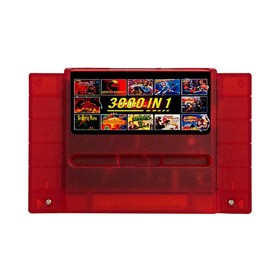 3000 in 1 SFC V12 Game Cartridge 8GB TF Card for Super Famicom US Console