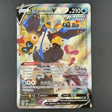 Pokemon TCG Empoleon V 146/163 SWSH05 Stili di Battaglia Carta Holo Alternativa Full Art