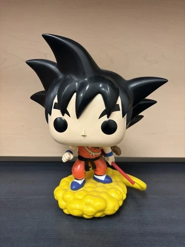 Funko Pop! Vinyl Jumbo 10" Dragon Ball Z Goku & Flying Nimbus GameStop Loose