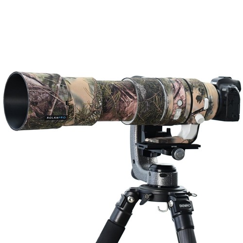 ROLANPRO Lente Camuflada Abrigo para Canon RF 200-800mm F6.3-9 IS USM Cubierta Impermeable - Imagen 15 de 21