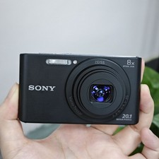 English OK Sony DSC-W830 Cyber-Shot 20.1MP 8x zoom Digital Camera Black-90 NEW