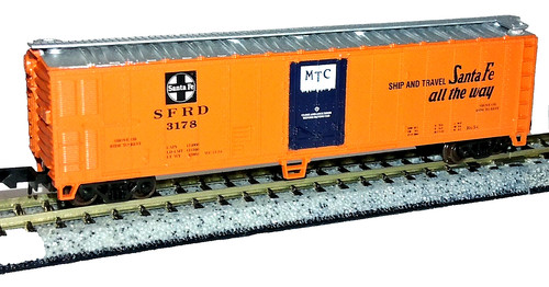 NUEVO coche frigorífico Atlas escala N Santa Fe 50' (36671) | Condition: New