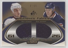 2003-04 SP Game Used Edition Gold 1/21 Rick Nash Todd Marchant #DF-NM 4ry