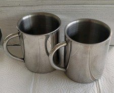 2x Edelstahl Thermobecher - Ca. 300 ml je Bec...
