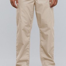 Cherokee Scrub Pants Womens Large Khaki 2 Cargo Pockets Medical Uniform New