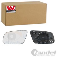 Van Wezel Spiegelglas AsphÄRisch Beheizbar Links Passend FüR Audi A6