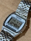 Seiko A904-5199 Vintage Digital Alarm Chronograph Light OEM Bracelet READ