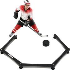 Adjustable Stickhandling Trainer for Hockey: Puck Control & Coordination Aid