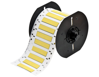 BRADY B33 250 2 342YL   Yellow Label Roll   500 Labels/Roll