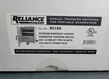 Reliance Controls R510A 50 Amp Outdoor Transfer Switch