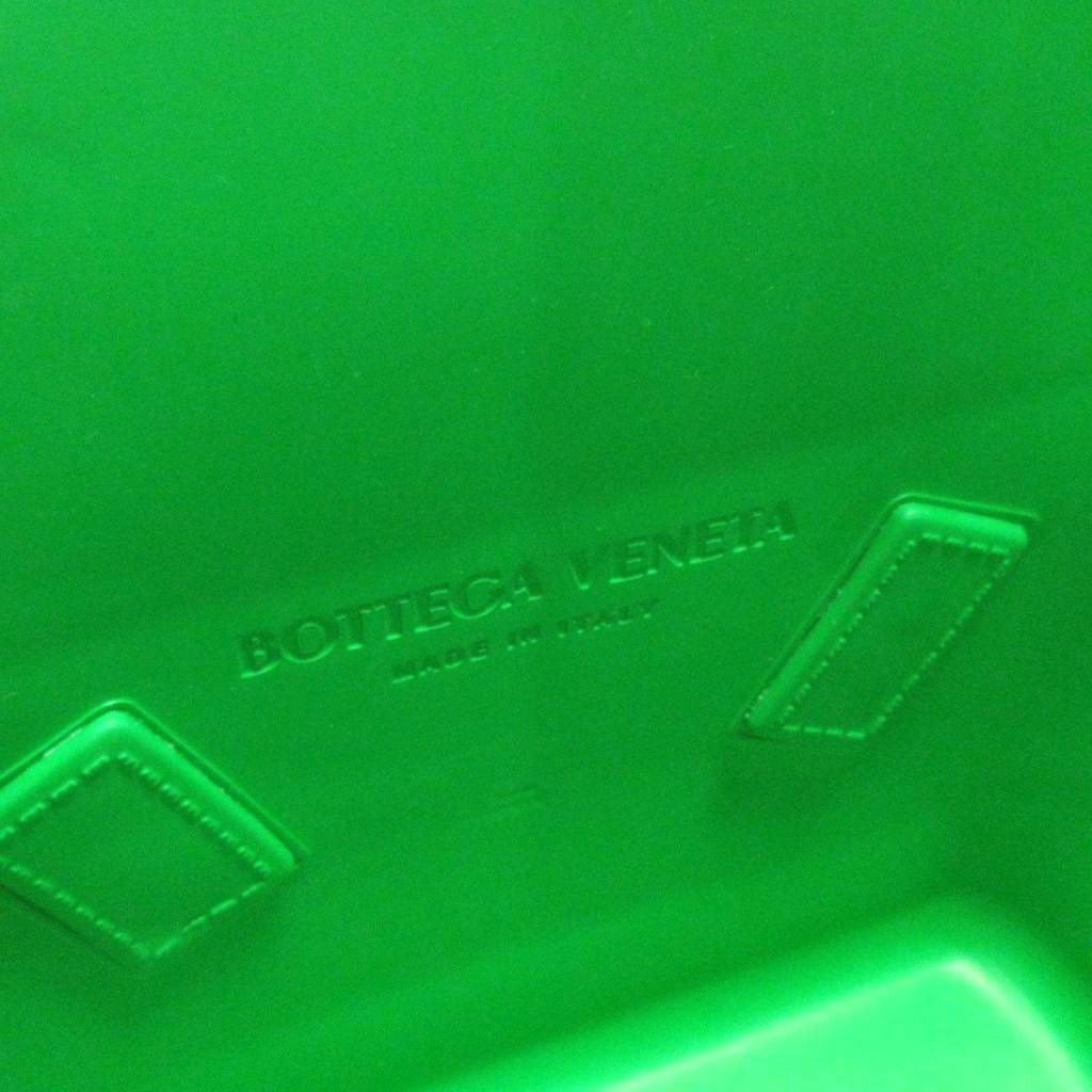 Bottega Veneta Arco Intrecciato Tote Bag Green Rubber, Used thumbnail 6