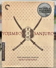 YOJIMBO/SANJURO 1961 CRITERION Collection 4K BR LE BOX SET Akira Kurosawa Films