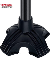 XSL Cane Tips - Heavy Duty Rubbers Self Standing Quad Base Replacement Walking C