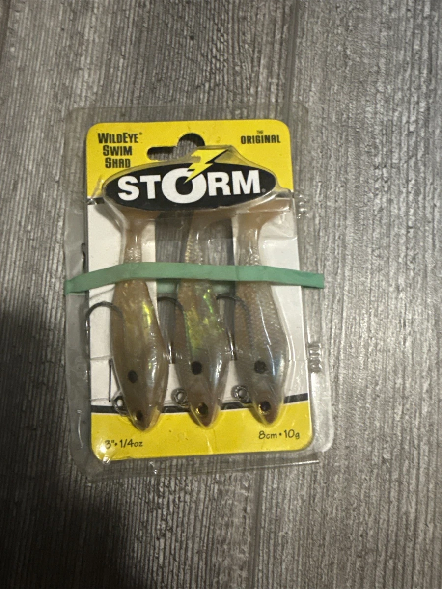 Leurre Storm Wildeye Swim Shad 4 Pouces - Vert/bleu - Pot Original - SSPW72