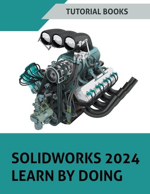 Tutorial Books SOLIDWORKS 2024 Learn by doing (Paperback)