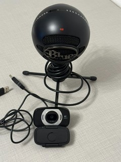 Micrófono ICE bola de nieve azul Logitech C615 1080p cámara web USB