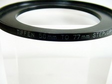 58-77mm Step-Up Adapter Ring  Metal  Generic  No box  Tested  New  6.95 