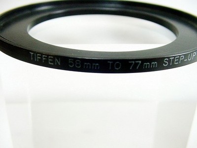 58-77mm Step-Up Adapter Ring | Metal | Generic | No box | Tested | New | $6.95 |