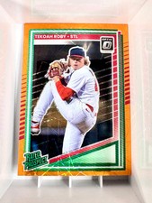 2023 2025 Panini Donruss Optic - Tekoah Roby Orange Velocity