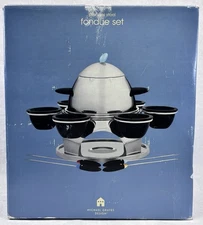Stainless Steel Fondue Set Michael Graves Design New Open Box