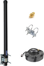 ADS-B Antenna for Flightaware 1090 Mhz  978 Mhz Dual-Band with 16Ft SMA Cable M