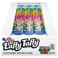 Laffy Taffy Mystery Swirl Rope Candy 24 Pack ...
