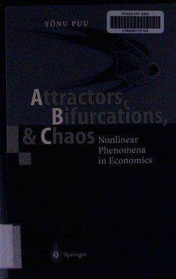 Attractors, bifurcations, and chaos nonlinear phenomena in economics Tön 2497573