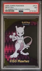 2000 Pokémon Topps Clear TV Animation Mewtwo #PC5 PSA 7