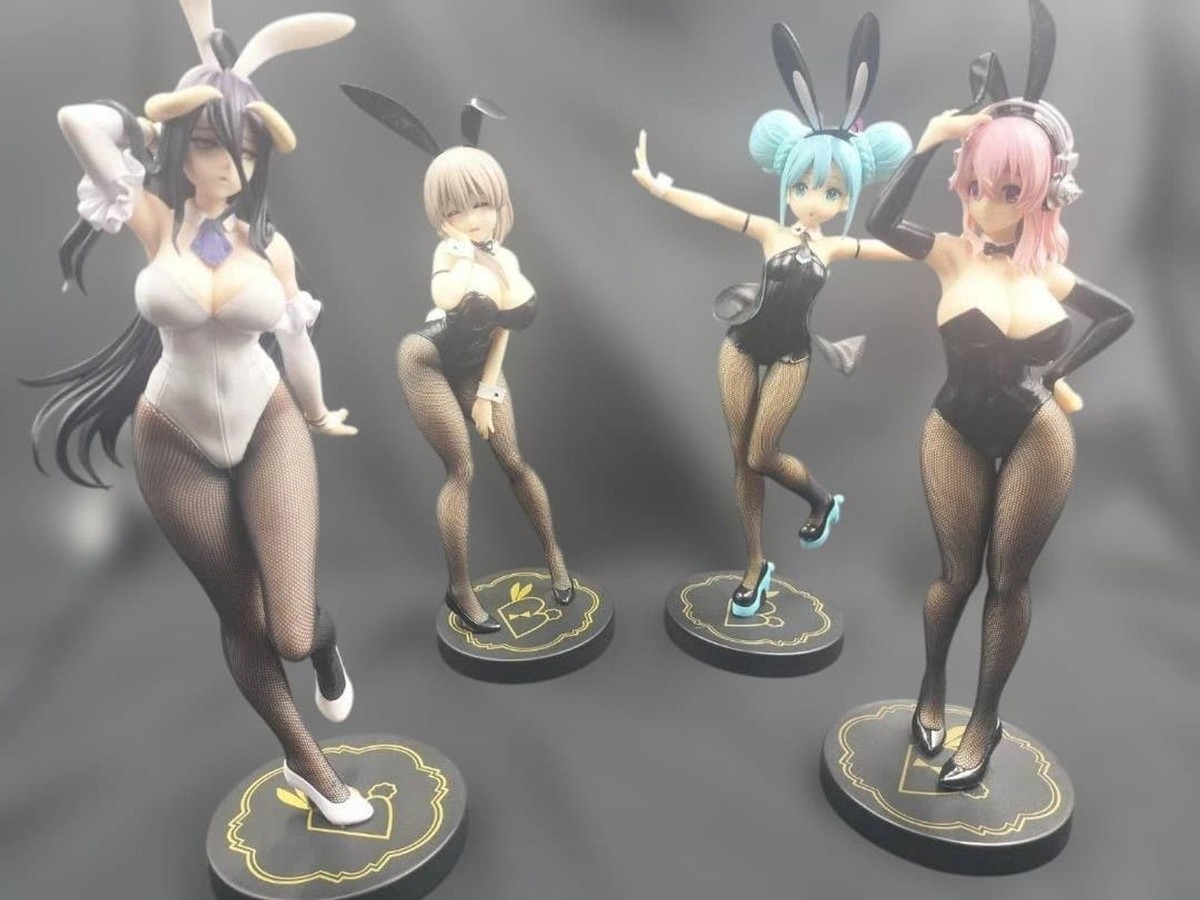 BiCute Bunnies BiCute Pure フィギュアセット BiCute Bunnies Figure Set (4) Albedo / Hatsune Miku / Uzaki Tsuki