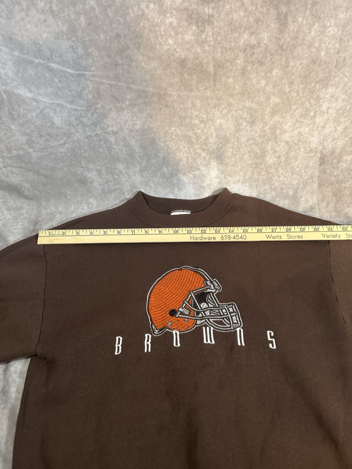 Logo Athletics Men’s Pullover Size Medium Cleveland Browns Vintage Tag