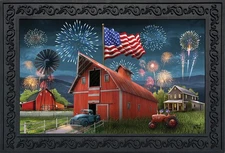 Briarwood Lane American Celebration Barn Doormat