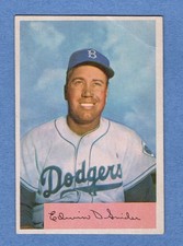 1954 Bowman Baseball Card # 170 Duke Snider - Brooklyn Dodgers - Duke Snider