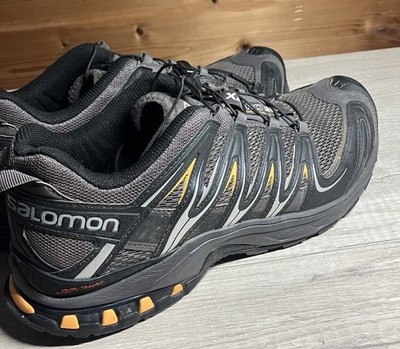 Size 9 - Salomon XA Pro 3D Shoes Trail Hiking Gray/Orange