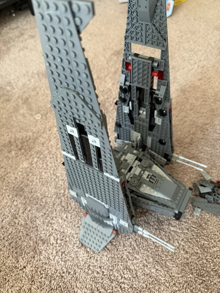 LEGO 75104 Star Wars Kylo Ren's Command Shuttle, Manual, Nave, COMO ESTÁ Foto 3 de 4