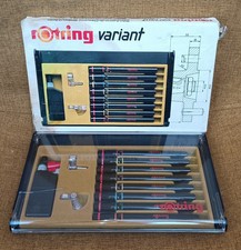 rOtring variant Set of 8 technical pens in case Art. #  GERMANY