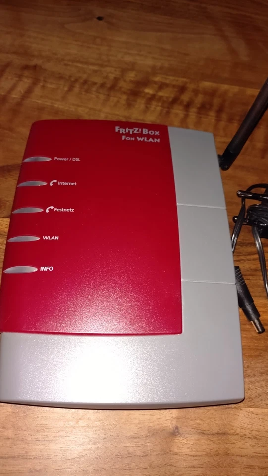 Fritzbox 7141 - Fon - WLAN 125 MBPS - Bild 2 von 3