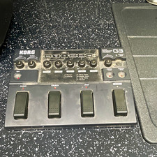 Korg G3 Digital Guitar Performance Processor Multi-Effects Pedal for Electric