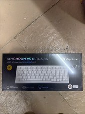 Keychron V5 Ultra 8K 96% Wireless Mechanical Keyboard 8000Hz Polling Rate White