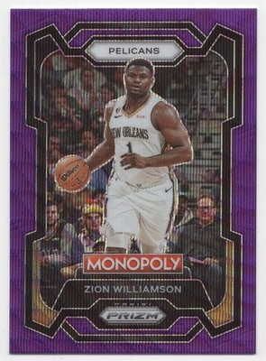 2023-24 NBA Panini Monopoly Purple Wave Prizm (Complete Your Set)