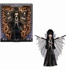 Monster High Doll Elvira Mistress of The Dark Collectible in Black Faux Leather