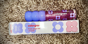 colorgram Fruity Lip Tint Liquid Pink 1004 Gloss Glitter Effect